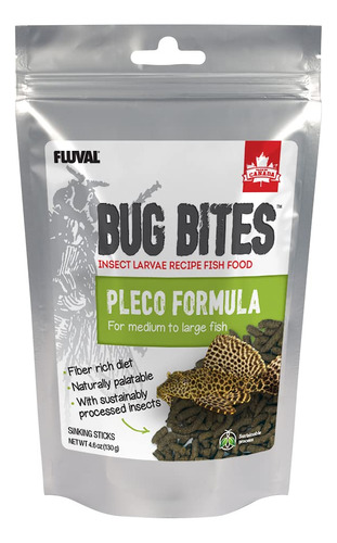 Fluval Bug Bites Alimentador Inferior Para Pescado, Palitos