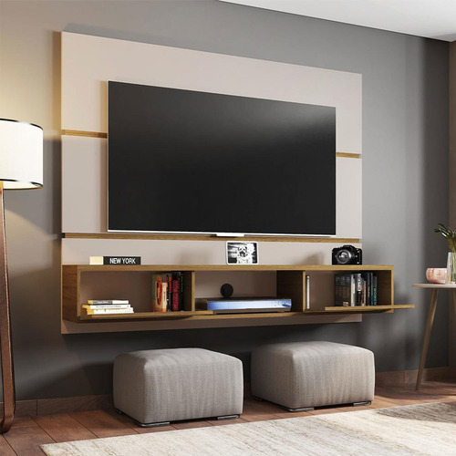 Imagem 3 de 4 de Painel Ambar Para Tv De 65 Polegadas Off-white/cinamomo/r