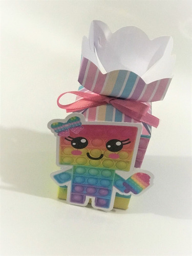Imagem 7 de 8 de Personalizados Para Festa Pop It Candy, Fidget Toys