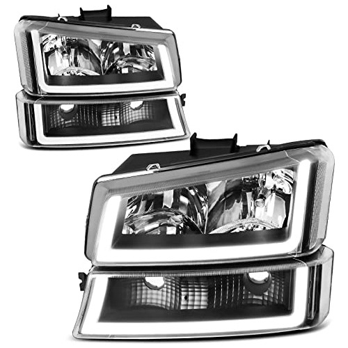 Conjunto De Faros Luces Diurnas Led Compatibles   Silve...