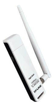 Tp-link Adaptador Usb Inalámbrico De Alta Ganancia N 150 Mbp