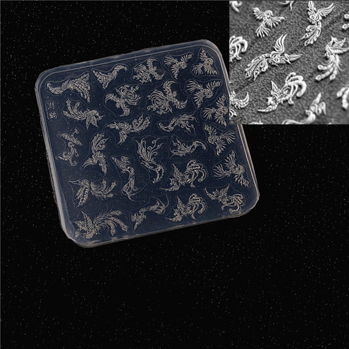 Molde De Silicona Resistente Para Decoración De Uñas En 3d (