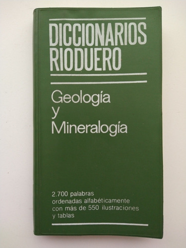 Diccionario Rioduero Geología Y Mineralogía