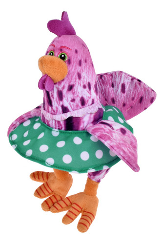 Peluche Musical 20 Cm La Granja De Zenon - Gallina Bataraza Color Multicolor