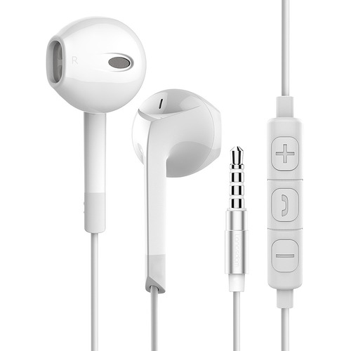 Imagen 1 de 6 de Audífonos Con Micrófono Langsdom E6u Auriculares Earpods