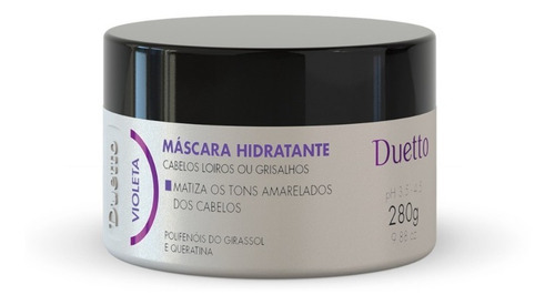 Máscara Hidratante Violeta Duetto 280g