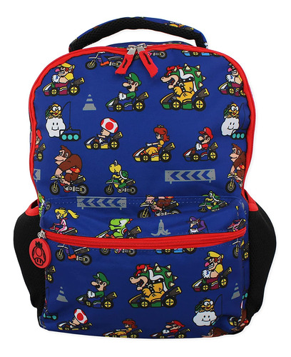 16 Pulgadas Mochila Escolar - Mario Kart