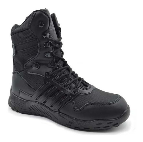 Bota Táctica Militar Swat Pma Original Sin Casco  Piel