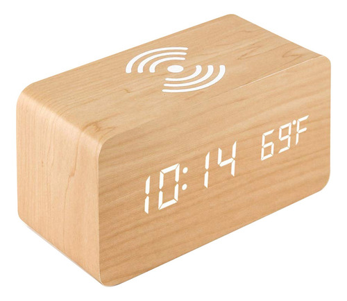 Despertador Con Reloj, Alarma, Reloj Digital De Temperatura