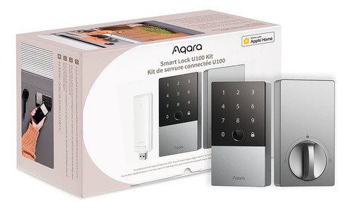 Cerradura Smart Kit U100 Aqara Zigbee 3.0 - Silver