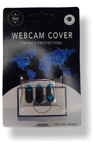 Set De Webcam Cover Cubierta Para Cámara. Control Privacidad