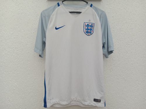 Camiseta Titular Inglaterra 2016-18 (talla M)
