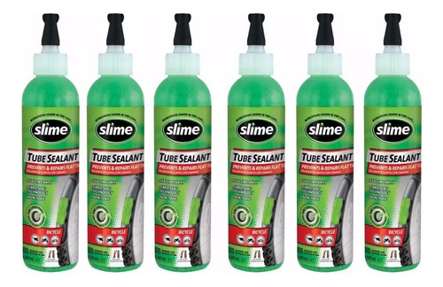 Sellador Cubiertas Slime 8 Oz Con Camara Pack X 6