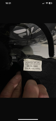 Patines Eu 40 + Casco + Kit Seguridad (Usado)