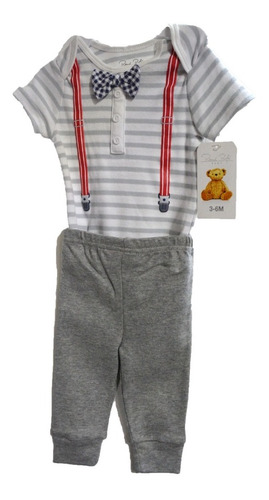 Pañalero Bebe Niño + Pantalón Tirantes Elegante