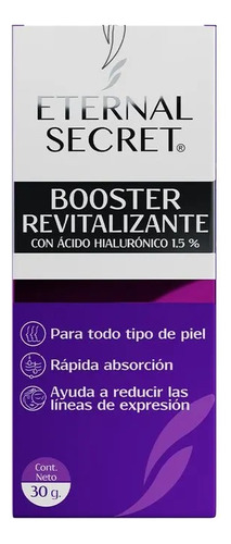 Suero Booster Ácido Hialurónico 30 Ml - Eternal Secret