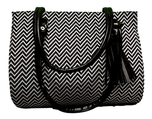 Imagen 1 de 2 de Bolso Grecas Mely Premium