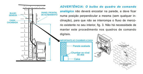 Kit Sauna Vapor 9kw 220v Trif Quadro Digital Kit Instalação Sodramar