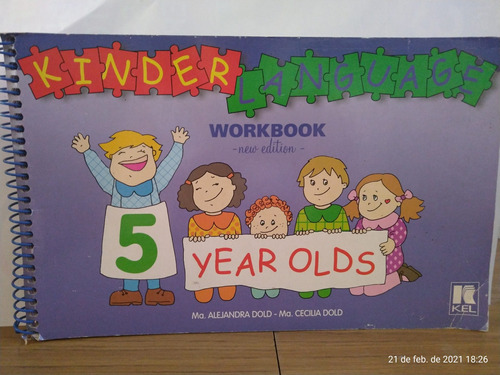 Kinder Language Workbook 5 Year Olds Ma. Alejandra Y Cecilia