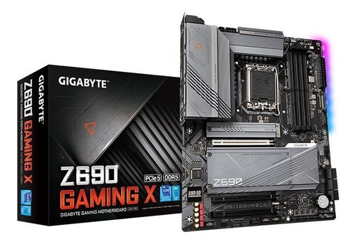 Motherboard Gigabyte Z690 Gaming X Ddr5  Intel 12va Acuario