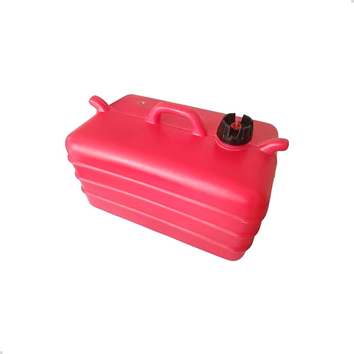 Tanque Náutico De Gasolina Em Plástico 28 Litros Vermelho