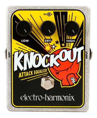  Pedal Electro-harmonix Knockout Equalizador  + Cable Interp