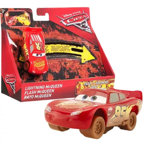 Em promoção! Carros Disney Carro De Corrida Vermelho Relâmpago