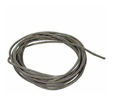 12' Trenzado Cubierto Tela Preteñida Pushback 22 Awg Cable