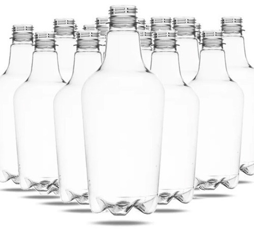 Growler Pet 500 Ml  Cristal- Pack Com 20