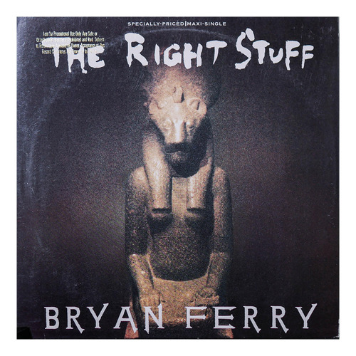 Bryan Ferry - The Right Stuff | 12'' Maxi Single Vinilo Usad