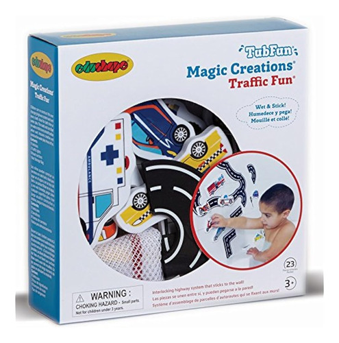 Juego De Baño Edushape Magic Creations, Traffic Fun