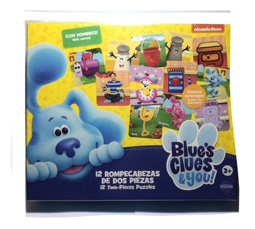 Las Pistas De Blue Clue You 12 Puzzle Gde 2 Piezas 1650 Srj