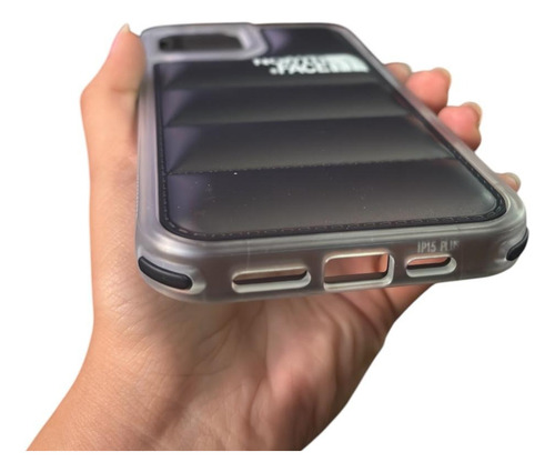 Funda Case The North Face Mate Para Iphone 2 En 1 Negro Iphone 15 Plus