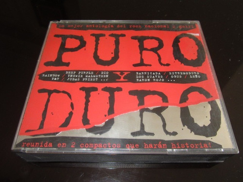 Puro Y Duro 2 Cds Judas Anthrax Dio Purple Rainbown Ozzyperu