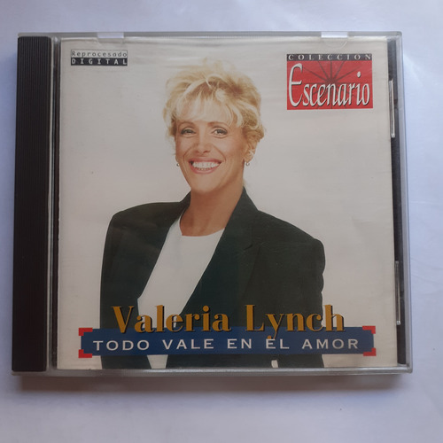 Cd Original - Valeria Lynch (todo Vale En El Amor)