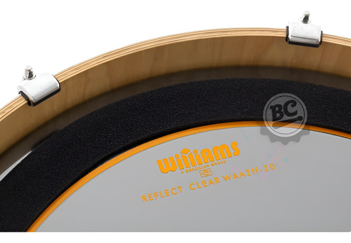 Pele Williams Aposan Reflect Bass 22 Dupla Com Anel Abafador