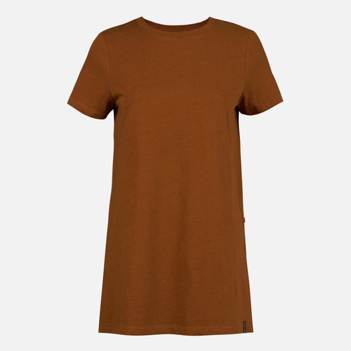 Polera Mujer Natural Terracota Haka Honu