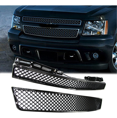 Rejilla Negra Repuesto Para Chevy Tahoe Suburban Avalanche