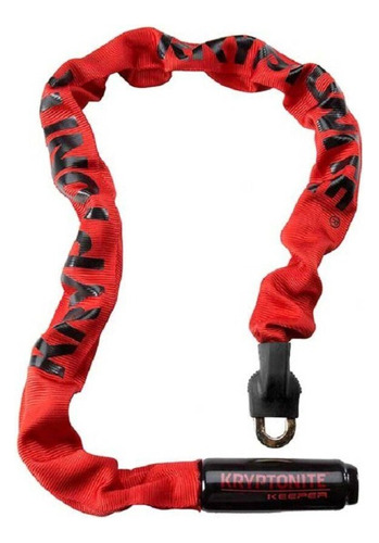 Candado Kryptonite 785 Integrated Chain Rojo