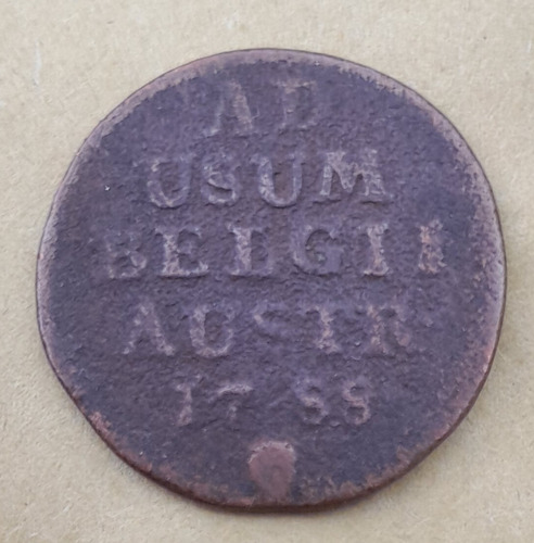 Moneda De Belgica, Año 1788, Estado Regular 