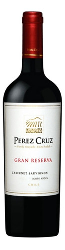 Perez Cruz Gran Reserva vinho chileno Cabernet Sauvignon 750ml