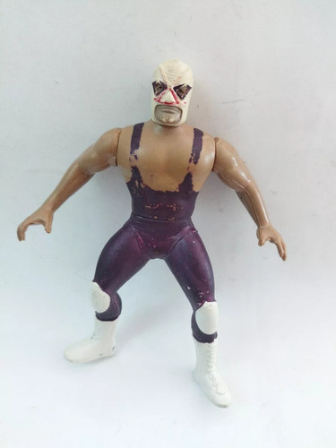 Luchador Bootleg Clásico Los Villanos Máscara Blanca 