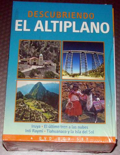 Descubriendo El Altiplano - Turismo Caja 4 Dvd Excelente