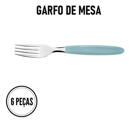 Faqueiro Inox Tramontina Ipanema Jogo Talheres 30pç Menta
