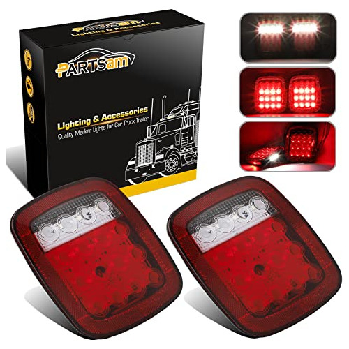 Luces Traseras Led Universales De 26 Led Forma De Calab...