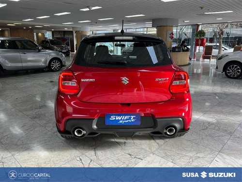 Imagen 5 de 25 de Suzuki Swift Sport 2023 Rojo/negro 0km