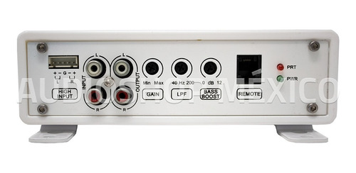 Imagen 5 de 8 de Amplificador Marino 1 Canal Clase D Rockseries Rks-500.1dm