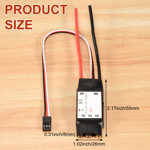Controlador De Velocidad Sin Escobillas Simonk 30a Esc Bec