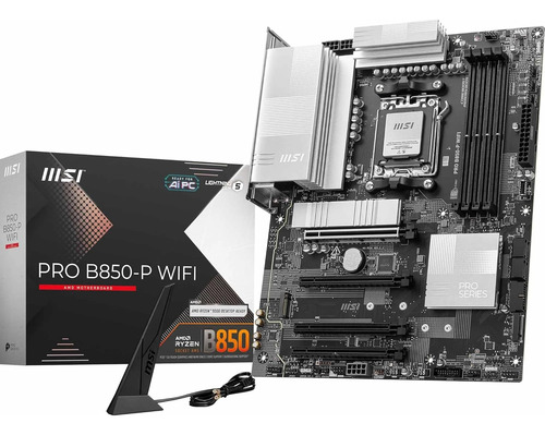 Placa Base Msi Pro B850-p Wifi, Atx, Compatible Con Amd Ryze