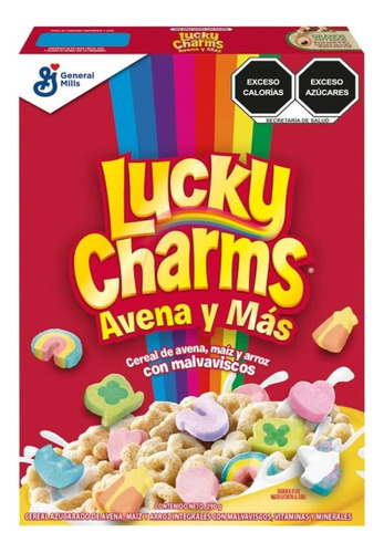 Cereal Importado Lucky Charms 2 Cajas D 652gr C/u (1.304 Kg)